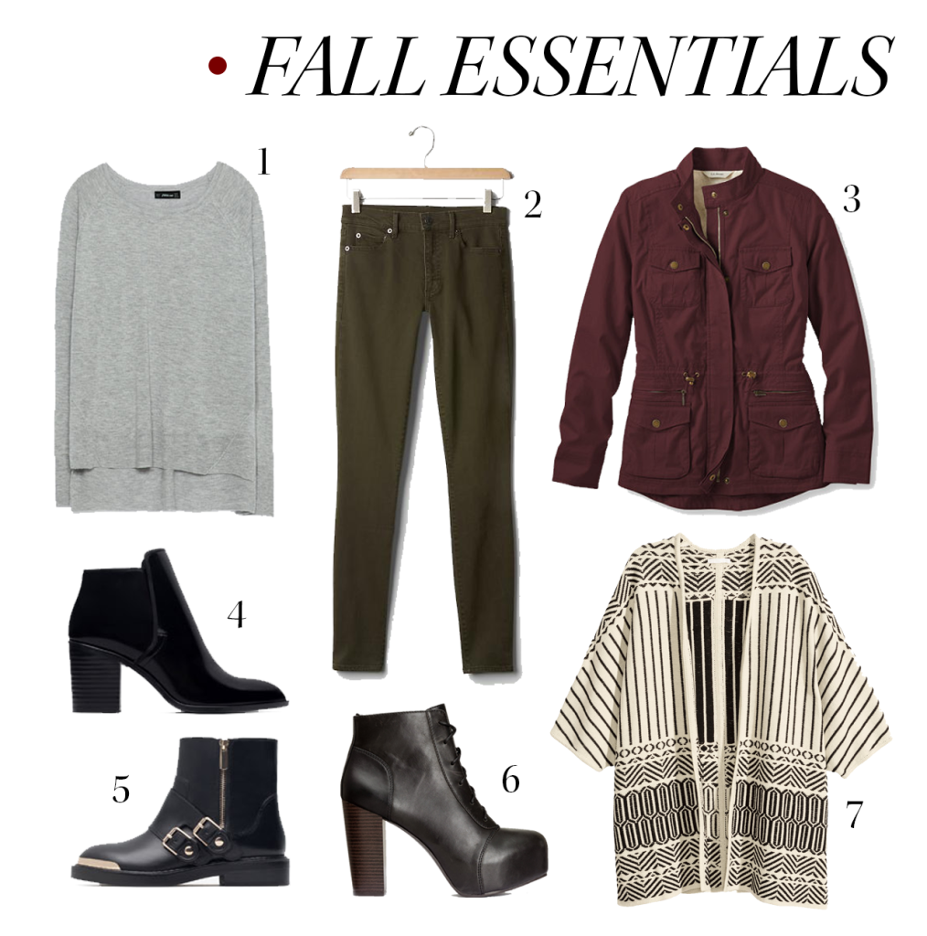 fall essentials